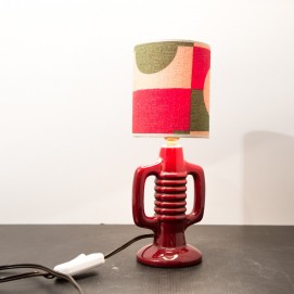 Lampe totem en céramique des années 1960