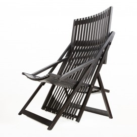 Fauteuil Attitude noir de Jean-Claude Duboys