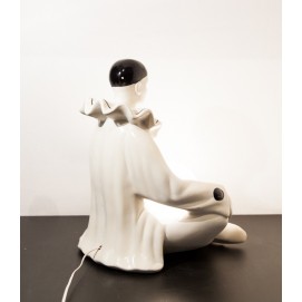 Grande lampe Pierrot vintage