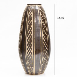 Grand vase - Sgraffito