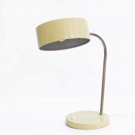 Lampe de bureau au diffuseur cylindrique ajouré des années 1960