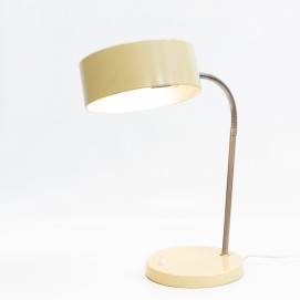 Lampe de bureau au diffuseur cylindrique ajouré des années 1960