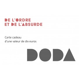 Chèque cadeau 10 euros DODA