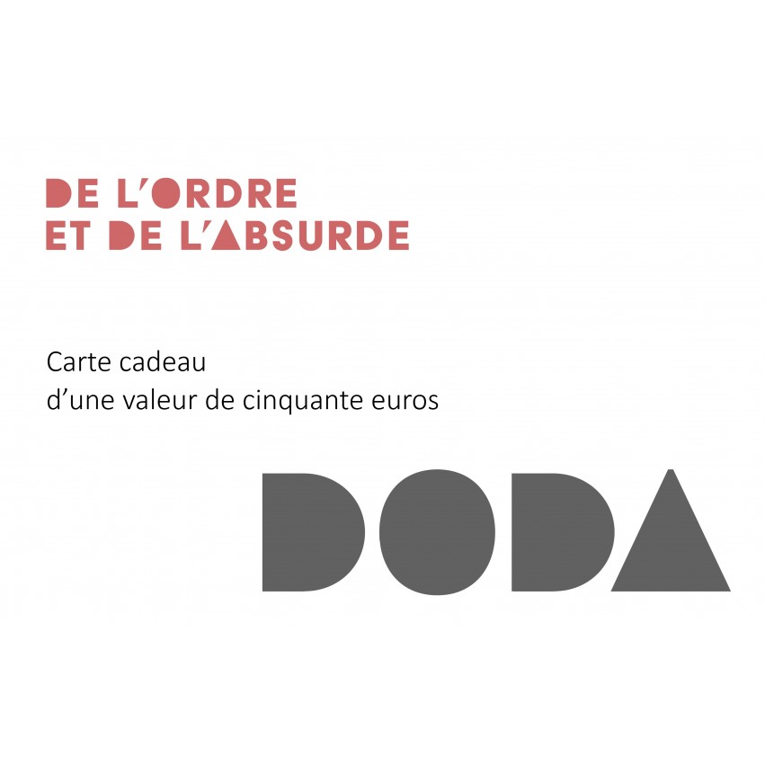 Chèque cadeau 50 euros DODA