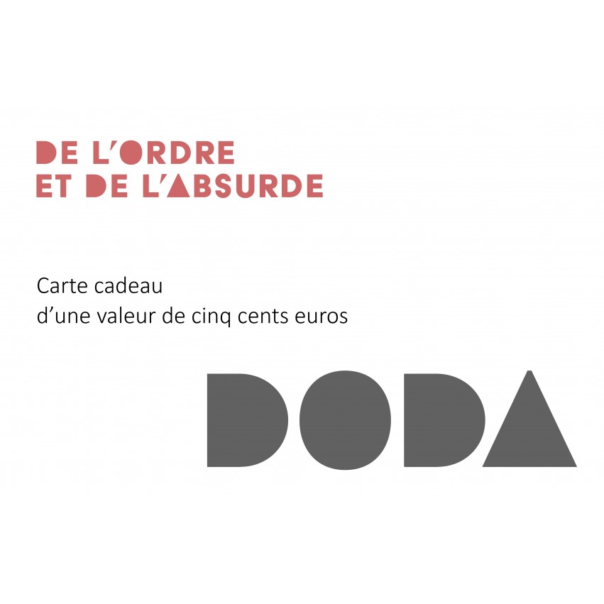 Chèque cadeau 500 euros DODA