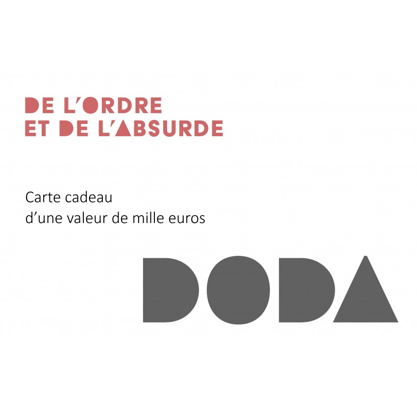 Chèque cadeau 1000 euros DODA