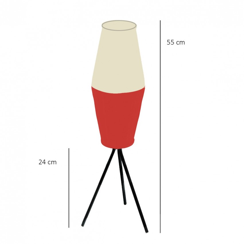 Dimensions du luminaire Rotaflex