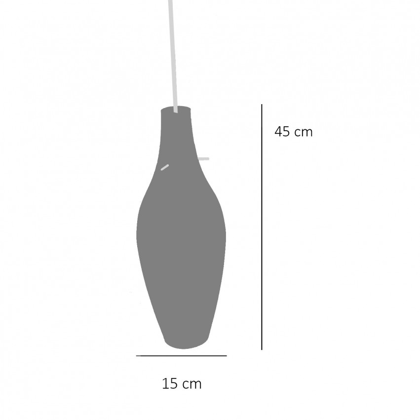 suspension en verre opale et griffes en laiton des années 1950