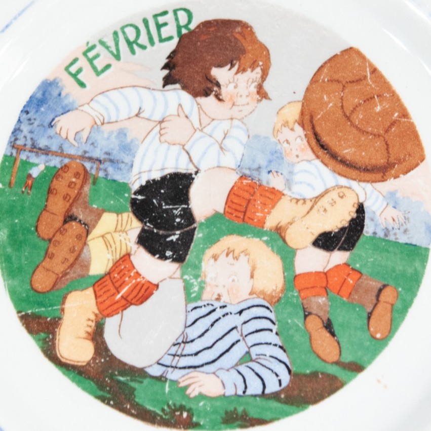 Assiettes calendrier - Ceranord (Saint-Amand)