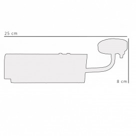 Dimensions applique Disderot 5555