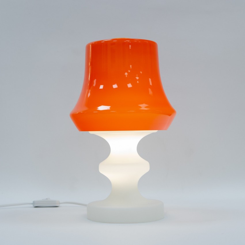 Lampe en verre Valasske Mezirici