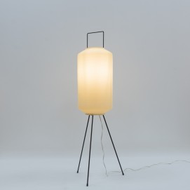 Lampadaire tripode en Rotaflex