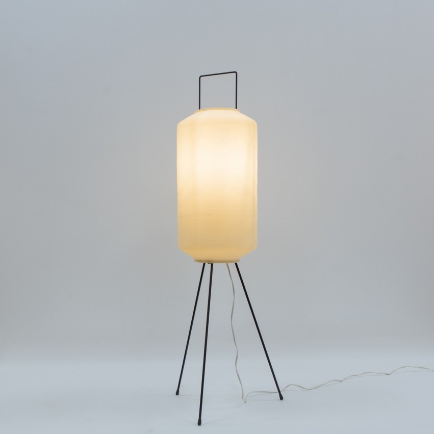 Lampadaire tripode en Rotaflex