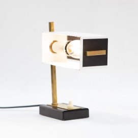 Lampe de chevet en tôle perforée