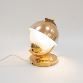 Lampe globe Art déco en laiton - Ocel