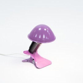 Lampe champignon à pincer en métal des années 60