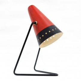 Lampe cocotte en tôle perforée