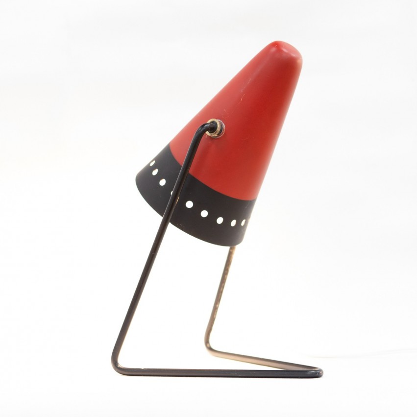 Lampe cocotte en tôle perforée