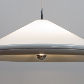 Grande suspension en Plexiglas et métal - Valenti