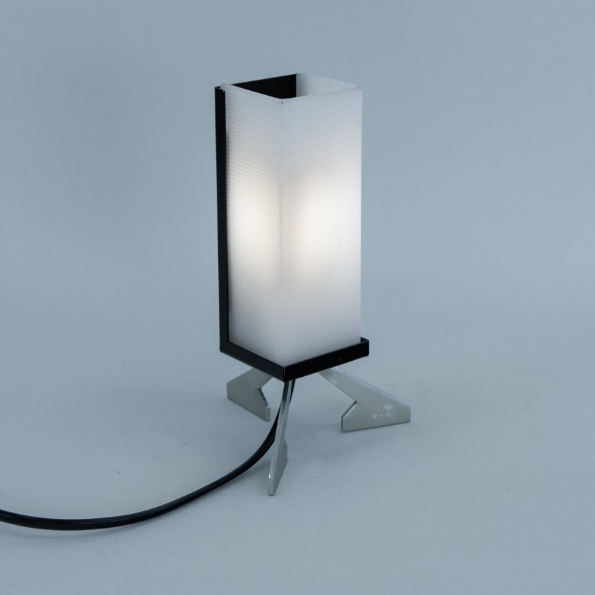 Lampe d'appoint tripode des années 50 Delmas