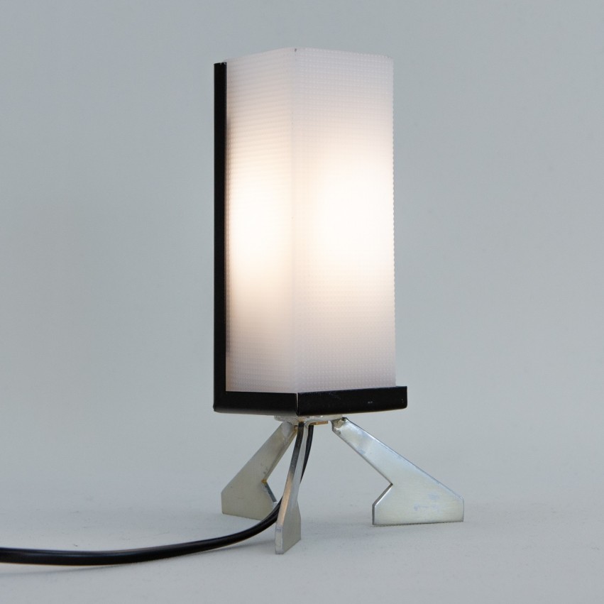 Lampe d'appoint tripode des années 50