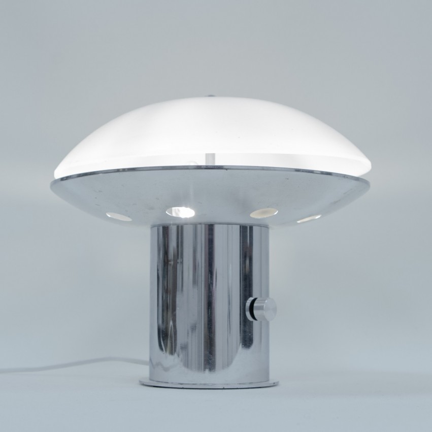 Lampe champignon en Plexiglas des années 1960