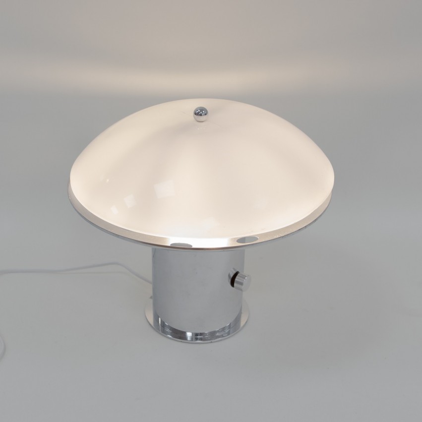 Lampe champignon en Plexiglas des années 1960