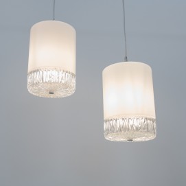 Suspension en verre Peill & Putzler