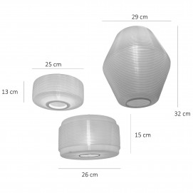 Lustre Rotaflex - Dimensions