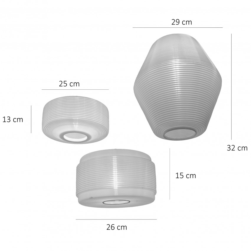 Lustre Rotaflex - Dimensions