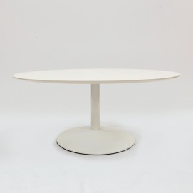 Table basse ovale tulipe des années 1960