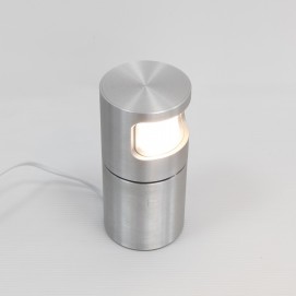 Lampe cylindrique pivotante en aluminium