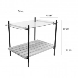 Table basse Charron - Manufacture du Meuble de France - MMF - Groupe 4