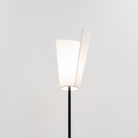 Lampadaire tripode tablette des années 1950