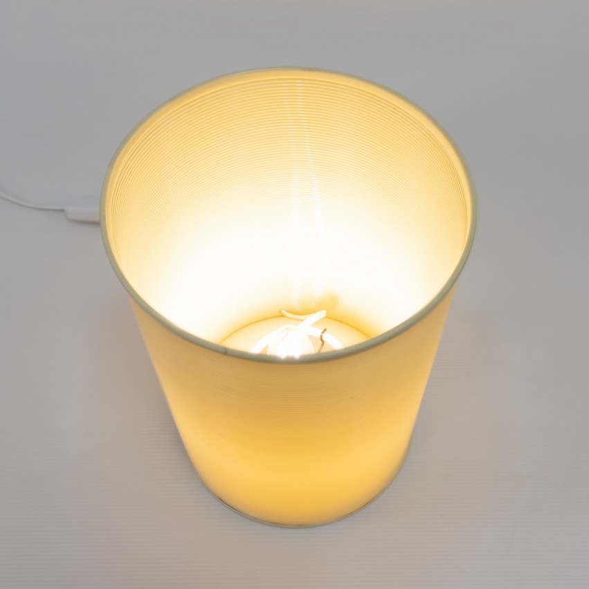 Lampe Rotaflex cylindrique