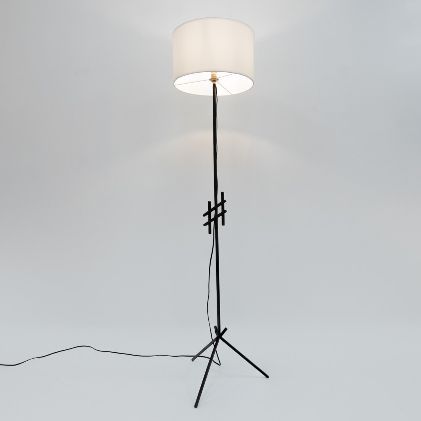 Lampadaire tripode des années 1950