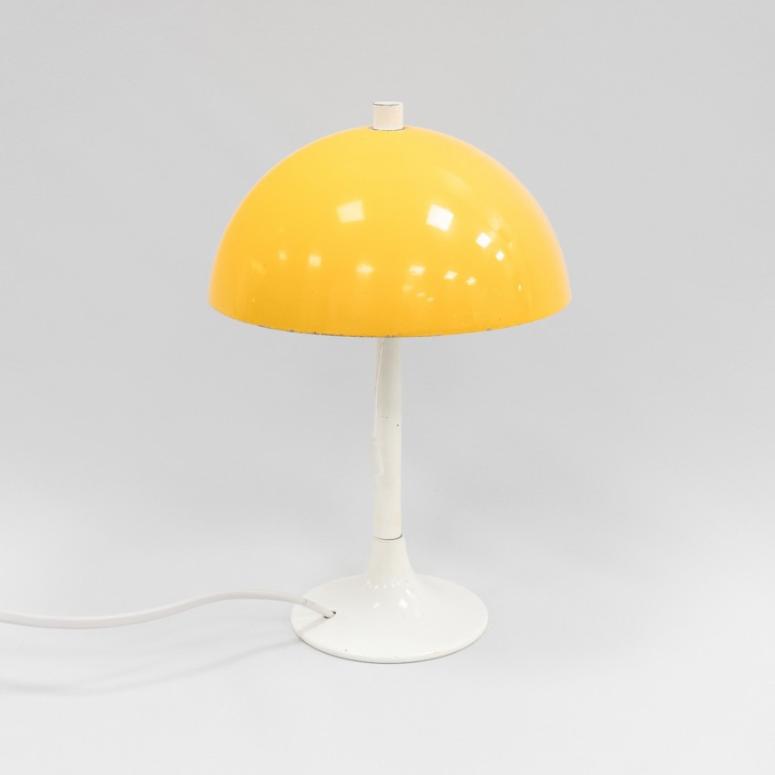 Lampe champignon en tôle de Marcel Delmas