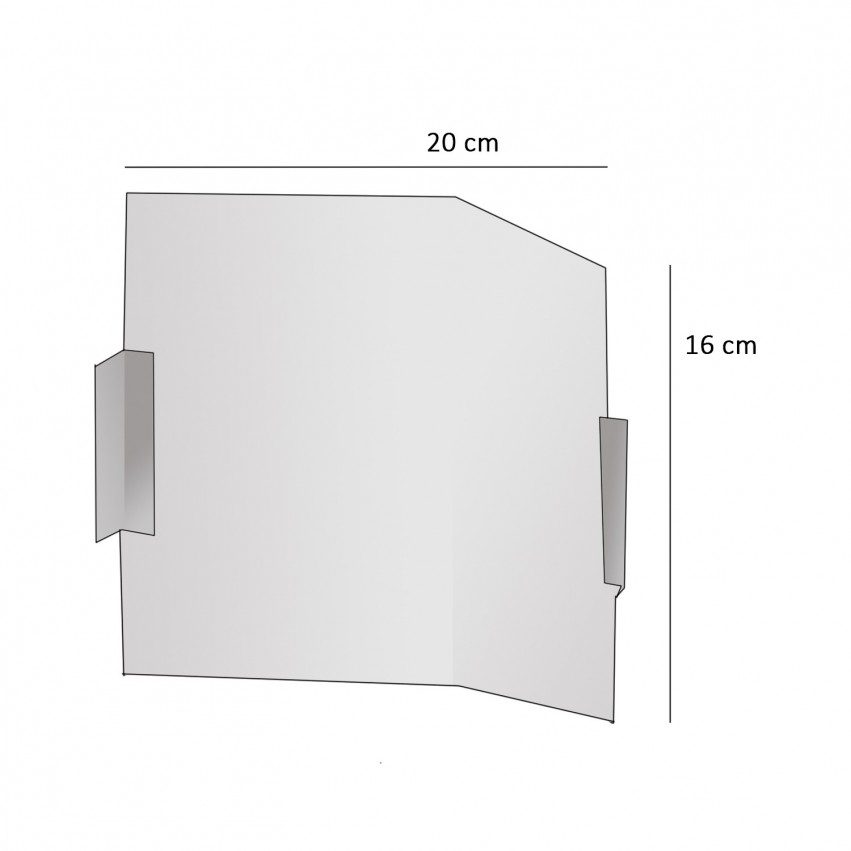 Appliques Gandelin 373 - Dimensions