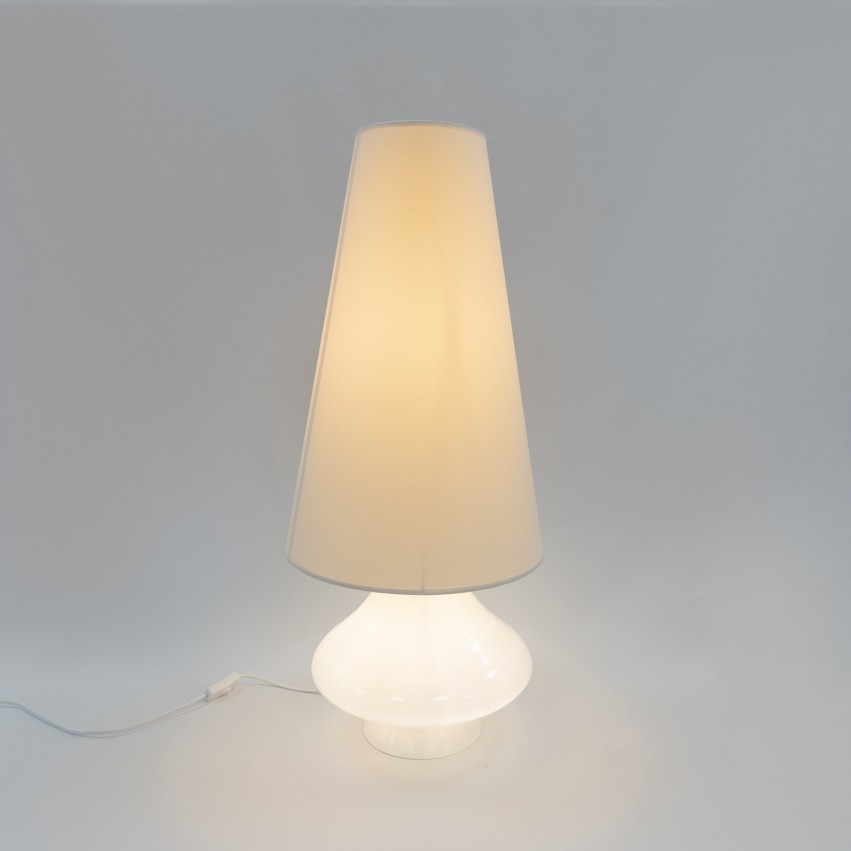 Lampe en verre Delmas