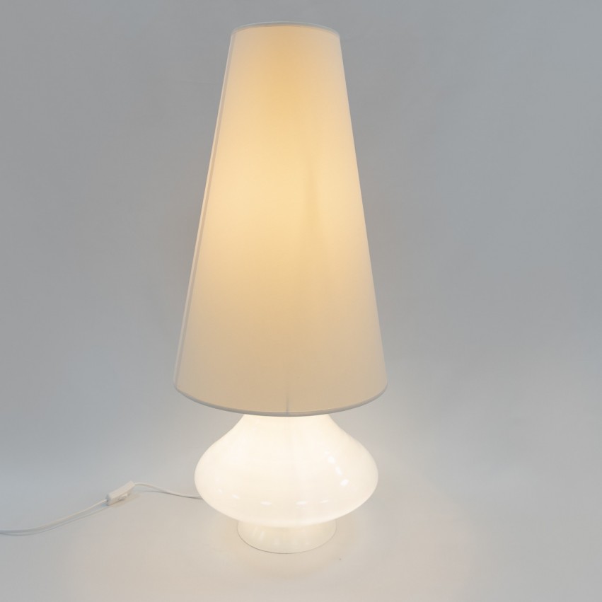 Lampe en verre Delmas