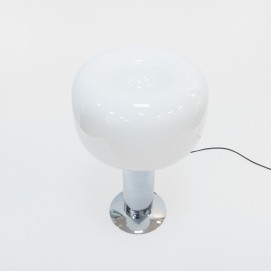 Lampe champignon chromée Limburg