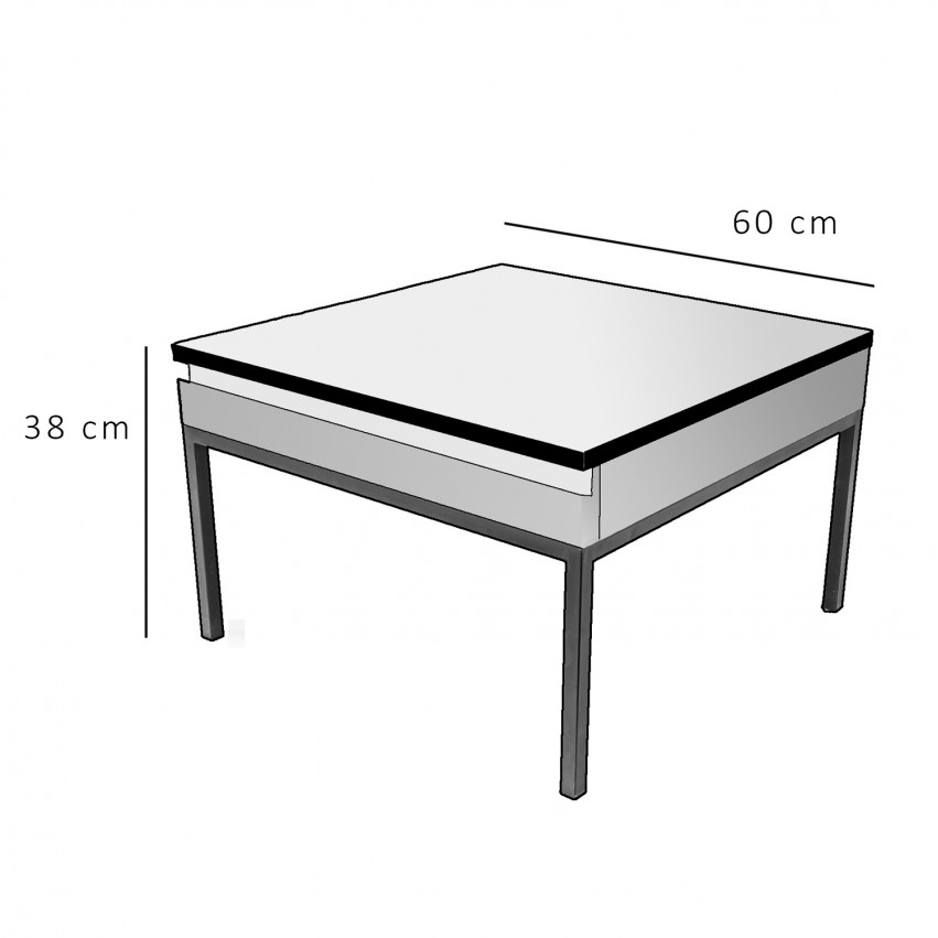 Table basse Planform de Baillon - Souplina