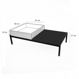 Table basse et jardinière Airborne Samouraï