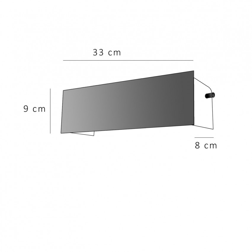 Applique à volet en bois Schmahl & Schulz 6154