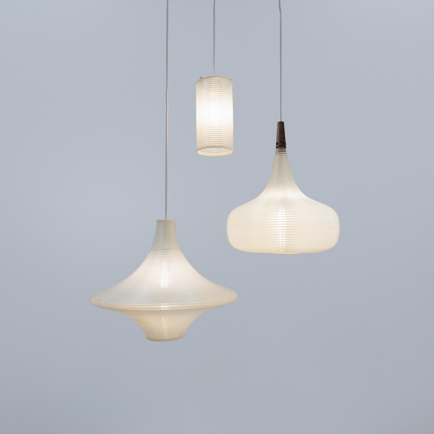 Lustre Rotaflex blanc