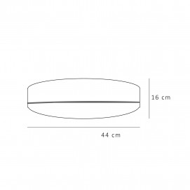 Ellipse de résine à suspendre - UFO