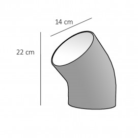 Coude Richard Disderot - Dimensions