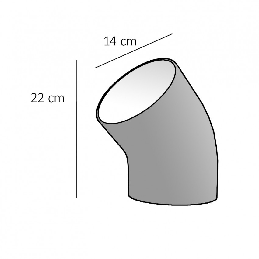 Coude Richard Disderot - Dimensions