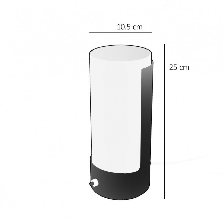 Lampe Disderot 5964 - Dimensions