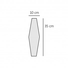 Lustre Pierre Disderot 3055 - Dimensions